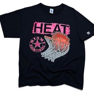vtg LOGO 7 miami heat tee
